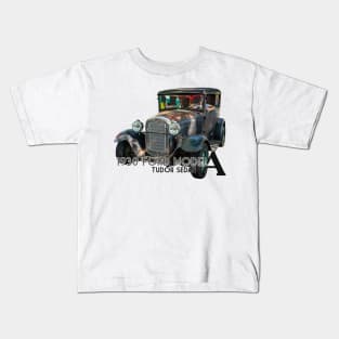 1930 Ford Model A Tudor Sedan Kids T-Shirt